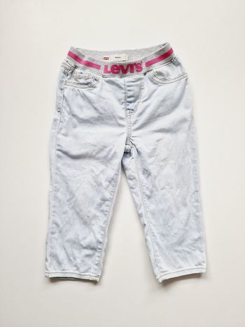 Levi's - Pantalon en jean - Taille élastiquée - Bleu clair (18 mois)