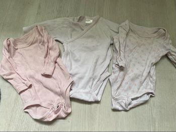 Lot de 3 bodies 