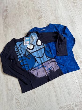 Lot de 2 tee shirts manches longues neuf