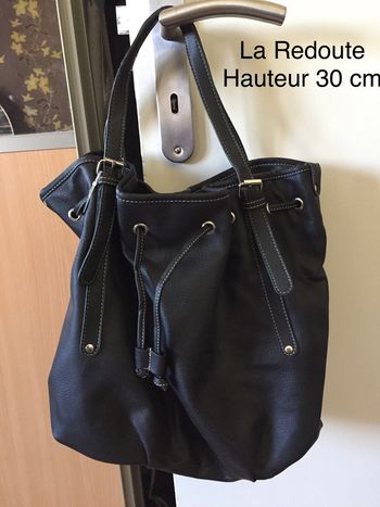 Sac à main noir La Redoute