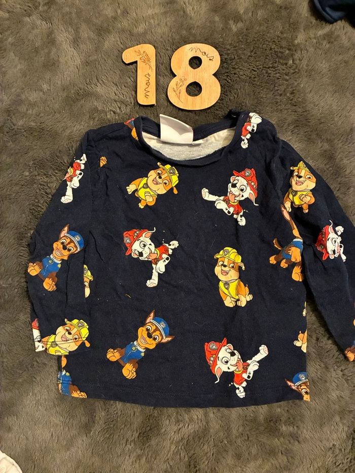 Lot tee shirt manches longues - photo numéro 4