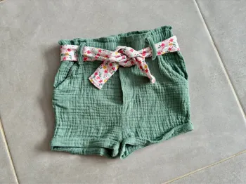 Short gaze de coton mes petits cailloux 23 mois 86 cm