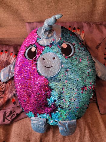 Peluche réversible