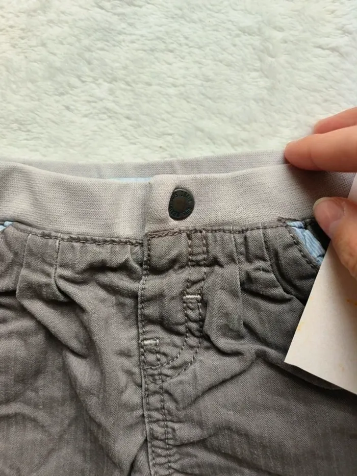 Lot 2 pantalons bébé 3 mois - photo numéro 4