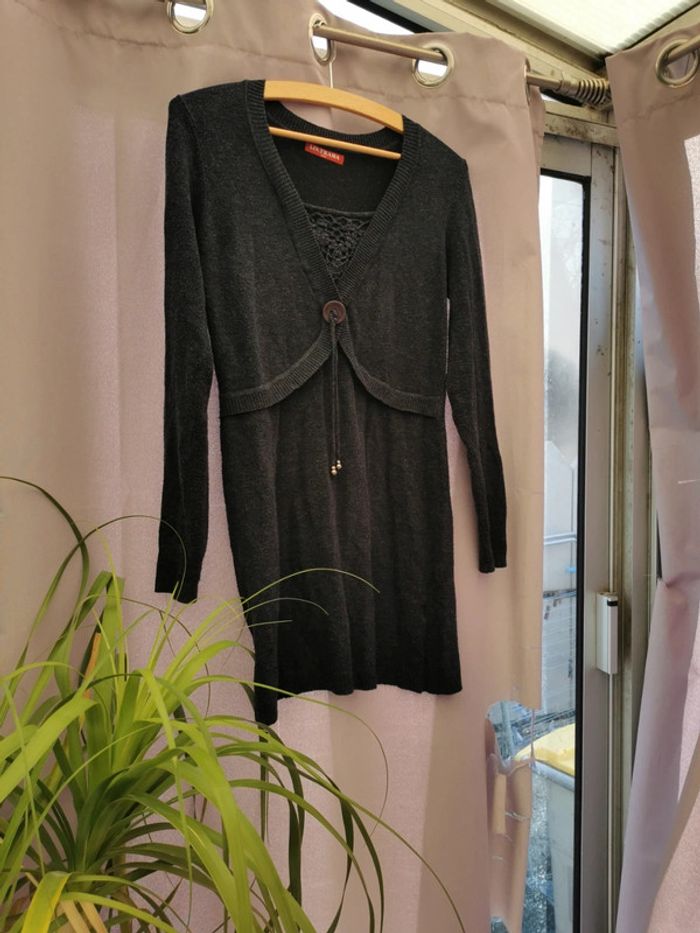 Jolie tunique pull LIN Trama t S/M cachemire