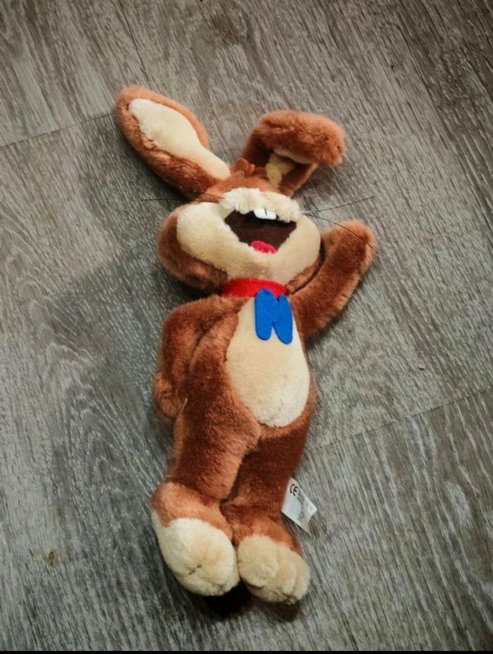 Nesquik peluche lapin 32 cm - photo numéro 1