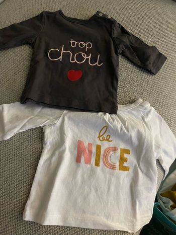 T shirt 3 mois