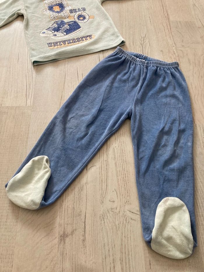 Pyjama 2P bleu 36 mois - photo numéro 2