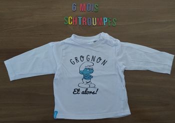 Tee-shirt manches longues 6mois