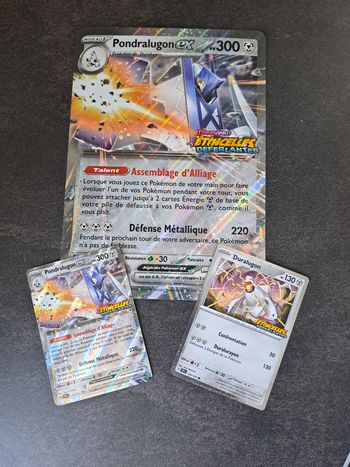 Lots de cartes pondralugon stamp étincelles déferlantes