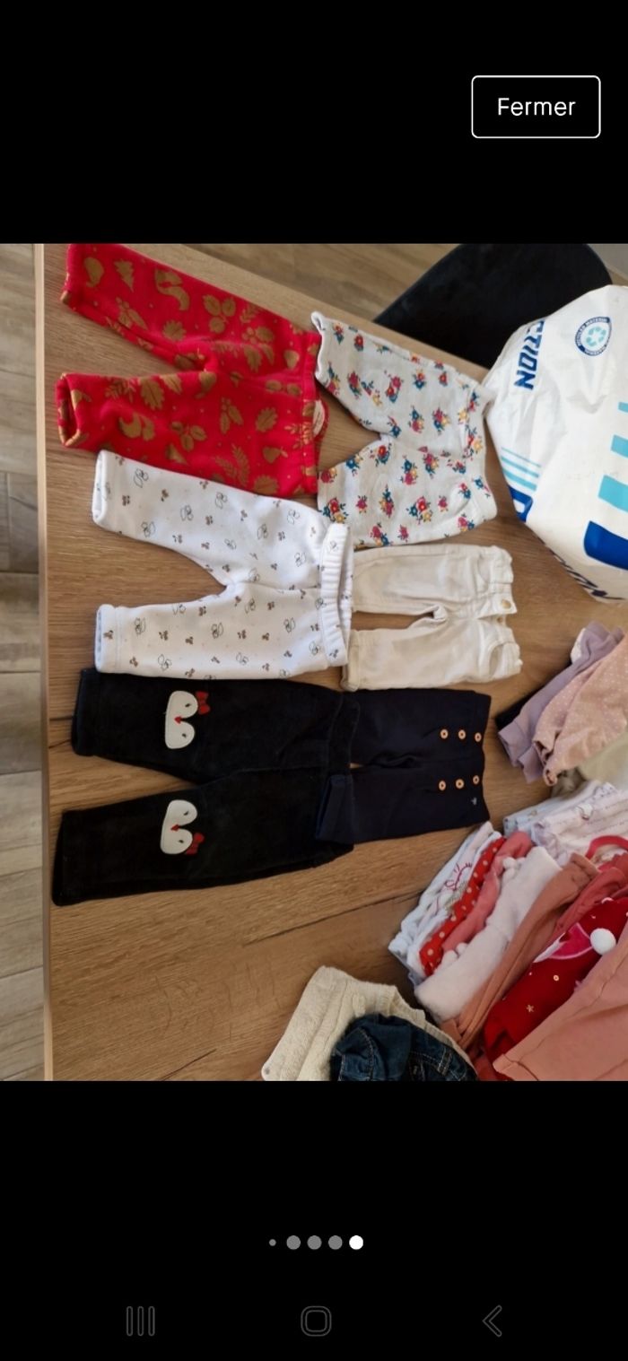 Pantalon et tee short lot 3 mois - photo numéro 1