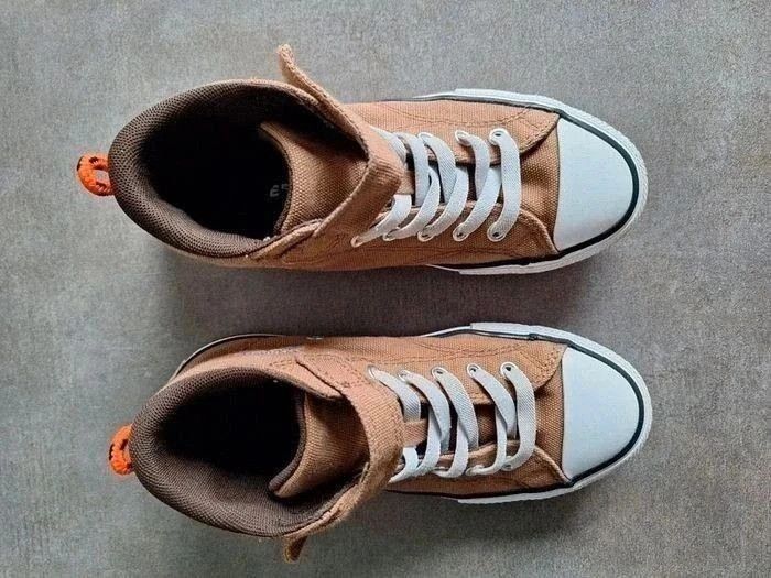 Baskets converse garçon tea orange White 34 - photo numéro 4