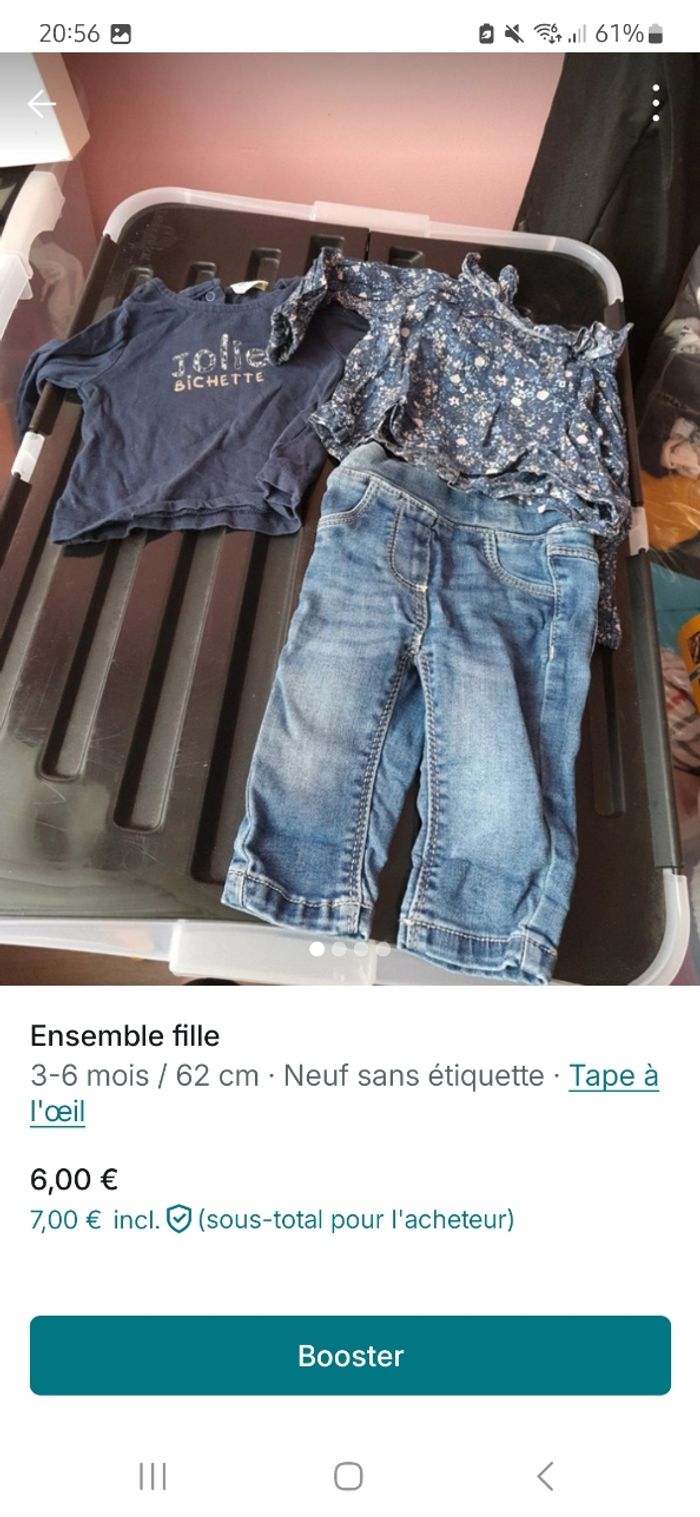 Ensemble fille