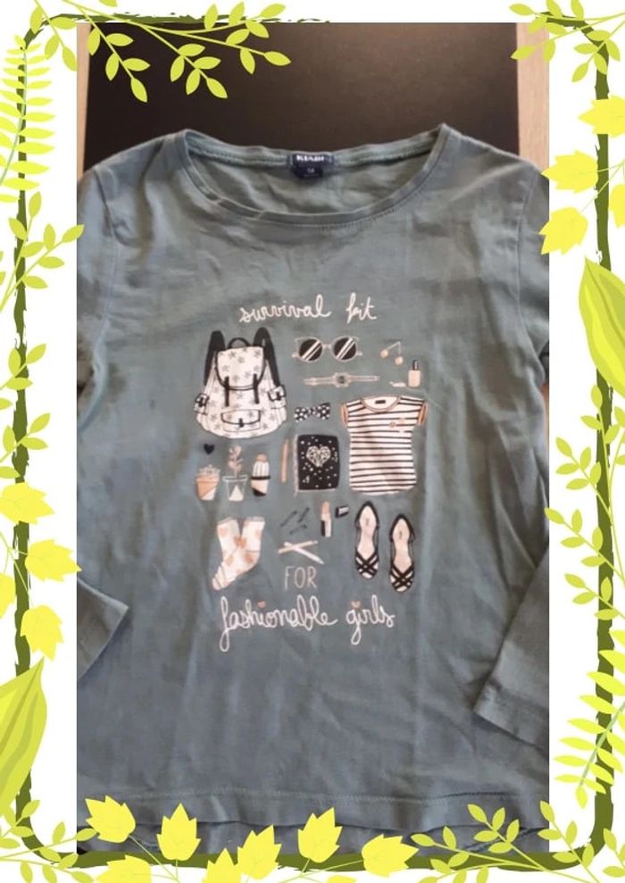 Tshirt manche longue 5 ans - photo numéro 2