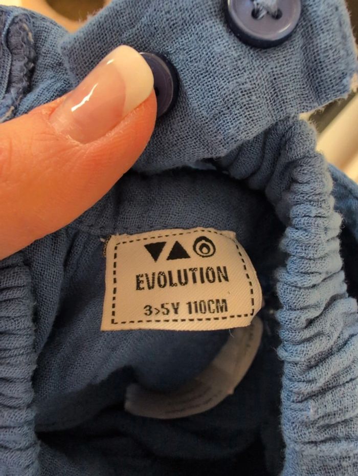 Combinaison bleu fille 3/5 ans Neuf - photo numéro 3