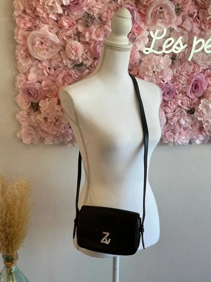 Sac bandoulière mini en cuir ZV Initiale - Zadig&Voltaire - photo numéro 3