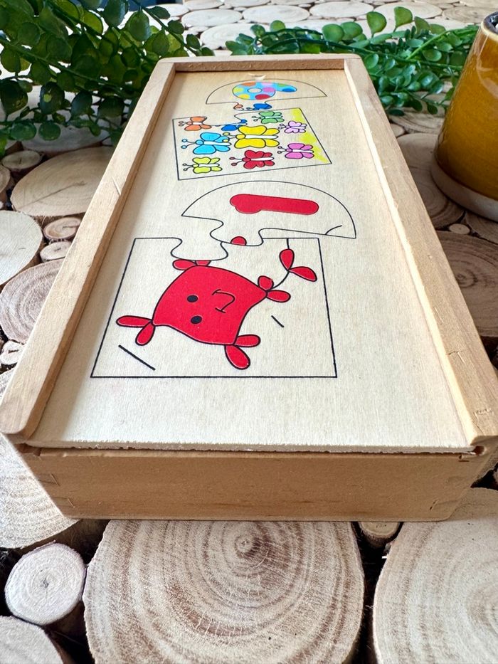 Puzzle chiffres en bois - photo numéro 6