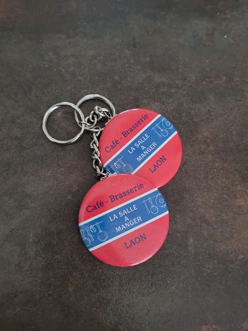 Lot de deux porte-clés