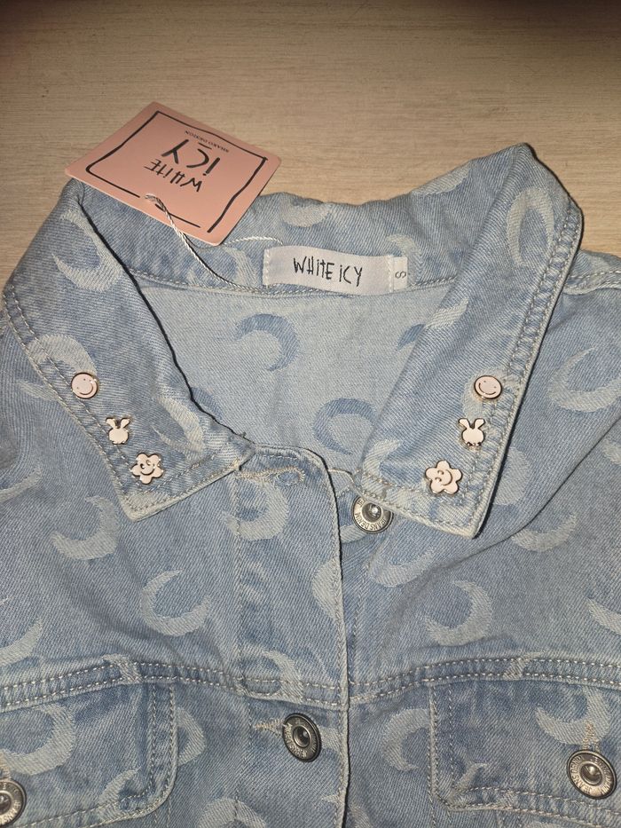 Veste en jean taille s - photo numéro 8