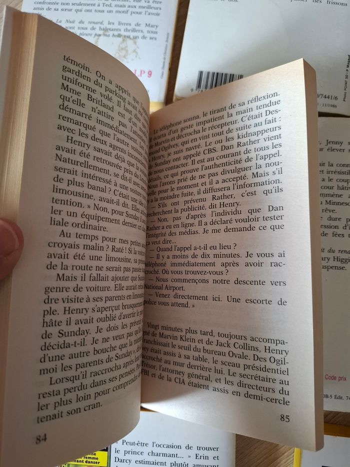 Lot de 8 thrillers de Mary Higgins Clark en bon état - photo numéro 10