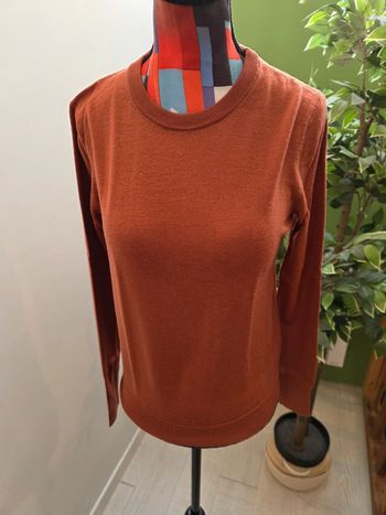 Pull en laine Uniqlo | Orange foncé | Taille 36