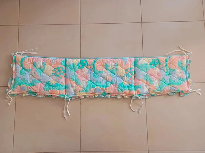 Ensemble chambre bébé : Tour de lit + dessus de lit + gigoteuse - photo numéro 7