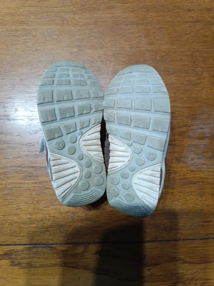 Baskets argentées Gémo 22 - photo numéro 6