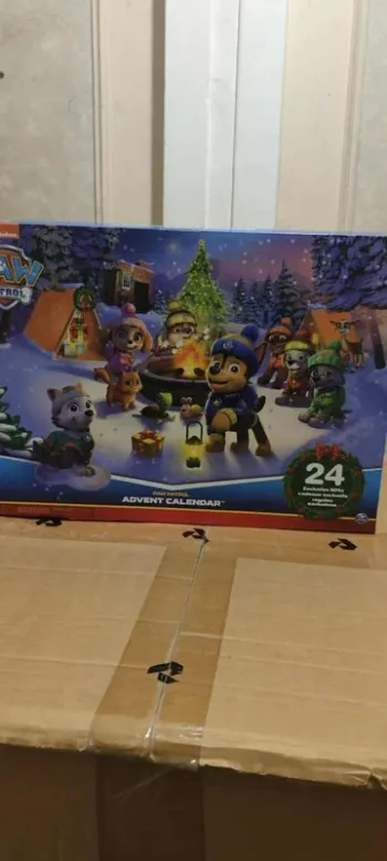 calendrier de l'avent Pat'Patrouille paw patrol neuf dès 3 ans