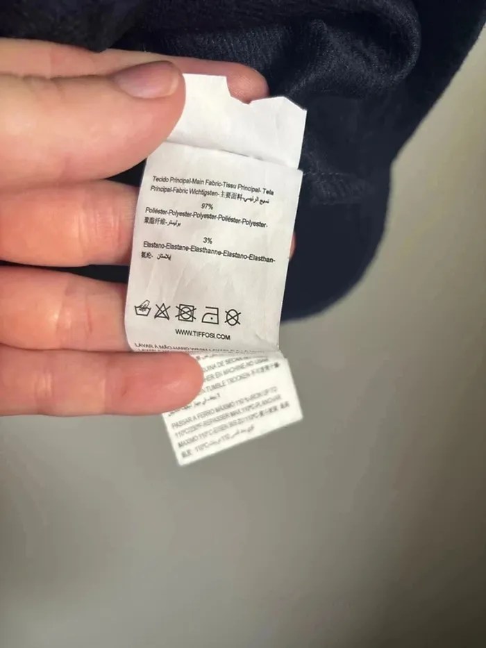 Robe tiffosi taille 11-12 ans 152 cm neuve bleu marine - photo numéro 4