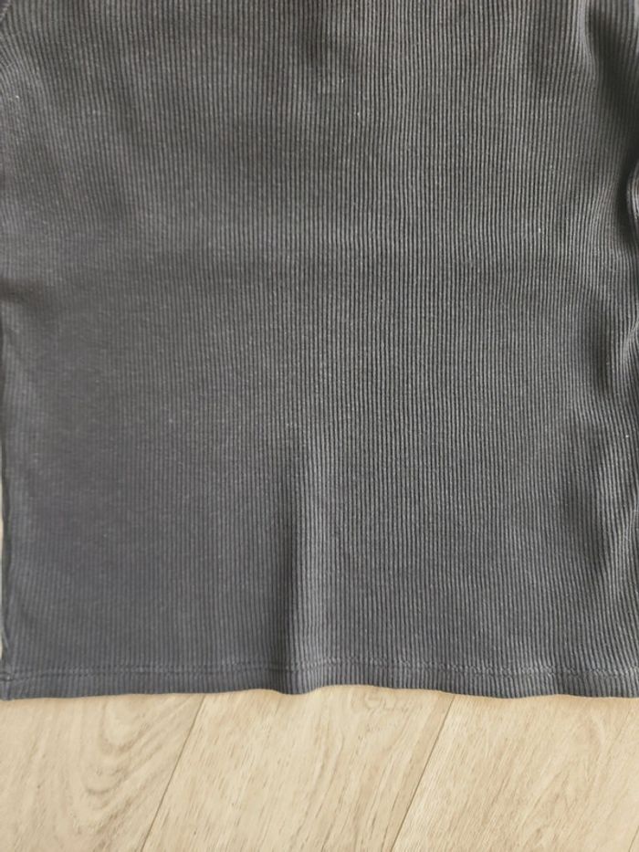 Tee shirt col montant noir 36mois - photo numéro 2