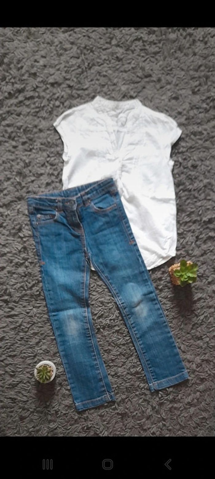 Ensemble jean et blouse