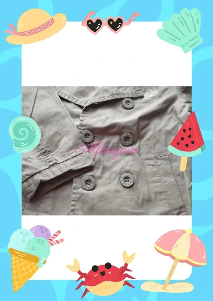 Veste caban garçon 18mois Gémo neuve - photo numéro 3