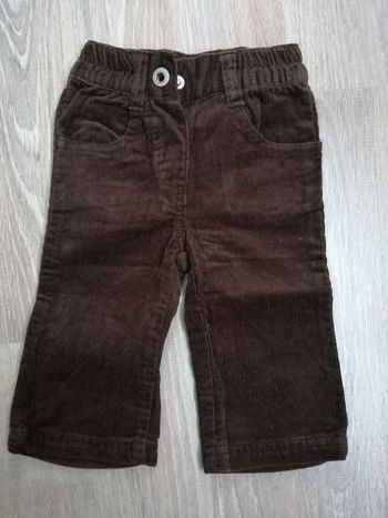 Pantalon velours