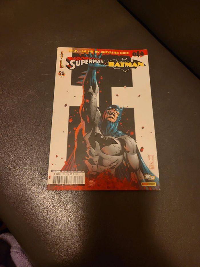 Livre superman batman comics panini
