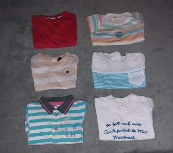 Lot t-shirt manches courtes garçon