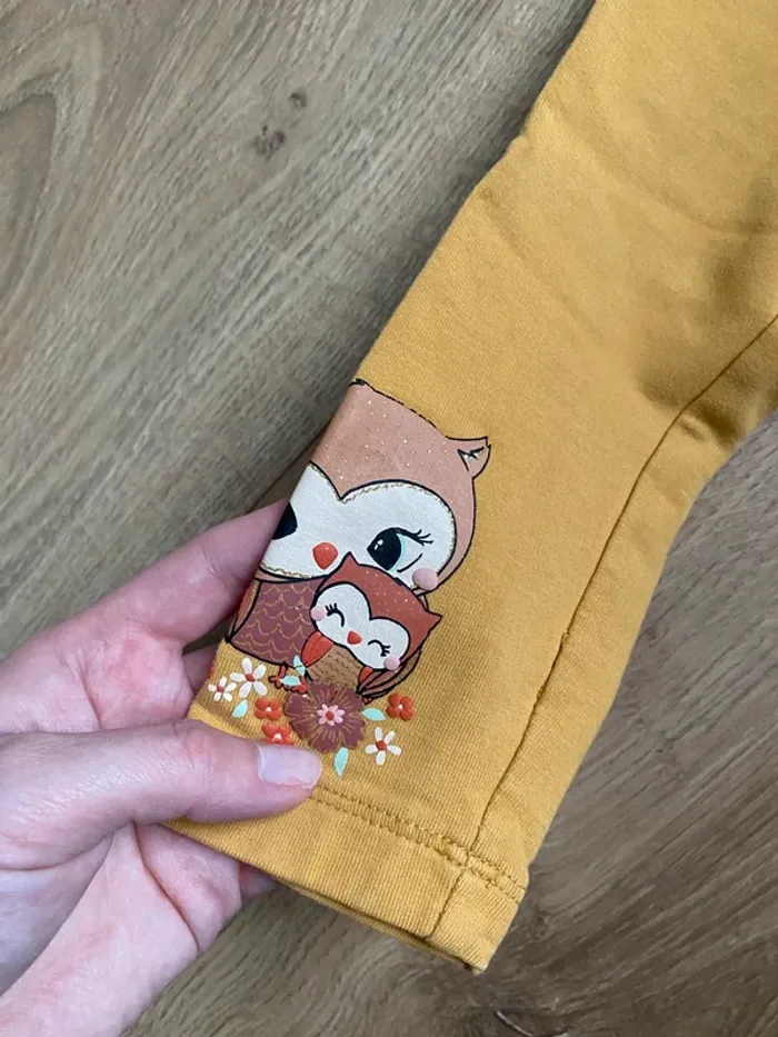 Legging avec motif petite chouette - photo numéro 3