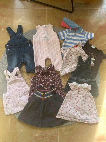 Lot vêtements été fille 3 mois 