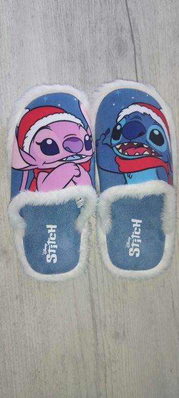 Chaussons fille stitch 