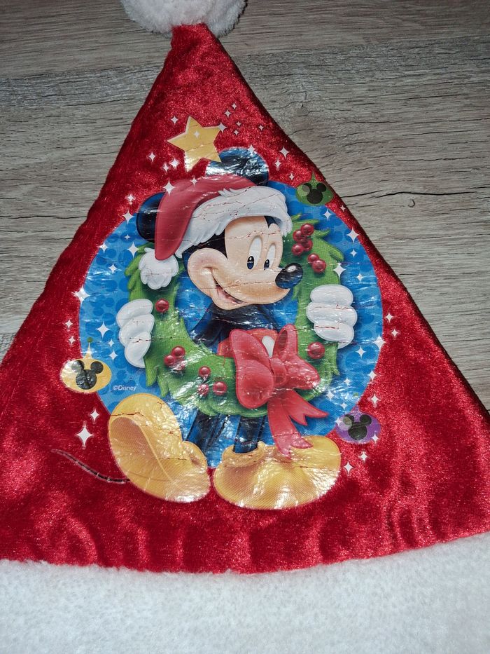 Bonnet de Noël Mickey - photo numéro 2