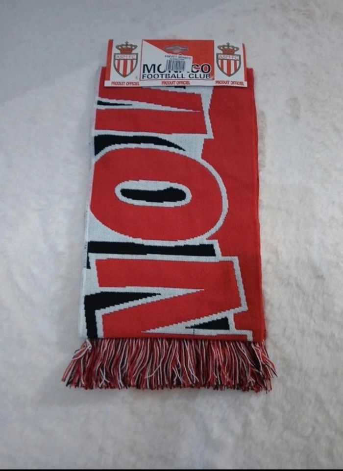 écharpe du supporter A.S Monaco neuf - photo numéro 2