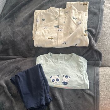 Lots de 2 pyjamas 18mois