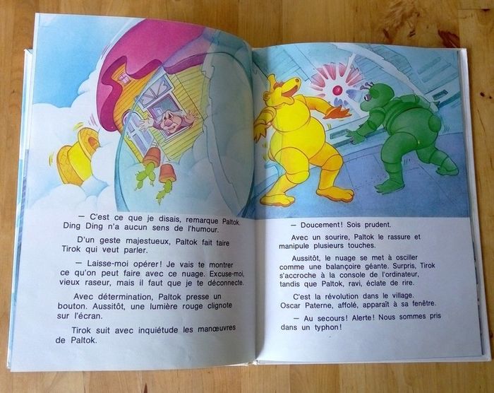 2 livres enfants Le village dans les nuages - photo numéro 4