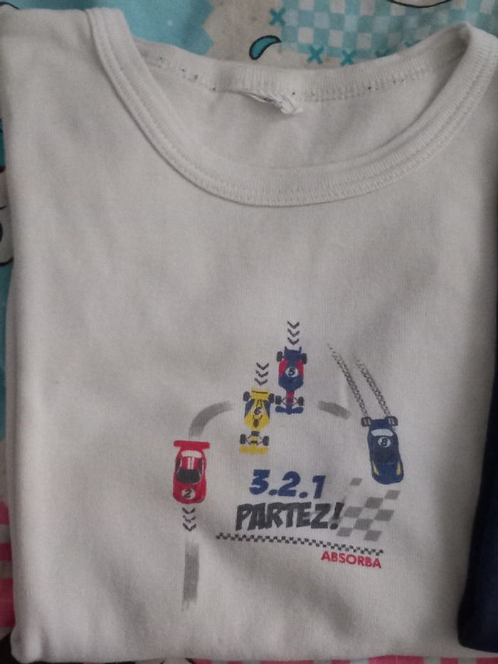 Lot de 3 maillots de corps manches courtes garçon - photo numéro 4