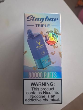 Vape 60 000 triple goût