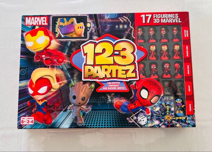 Jeux de société 123 Partez Marvel
