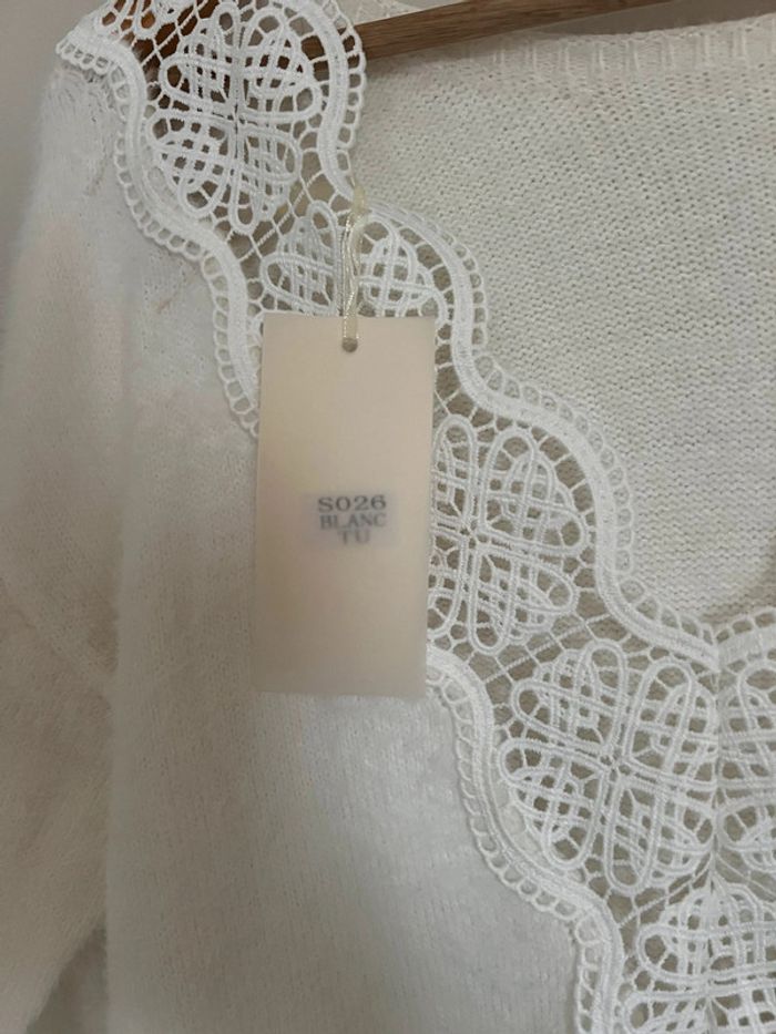 Robe pull blanche - photo numéro 7