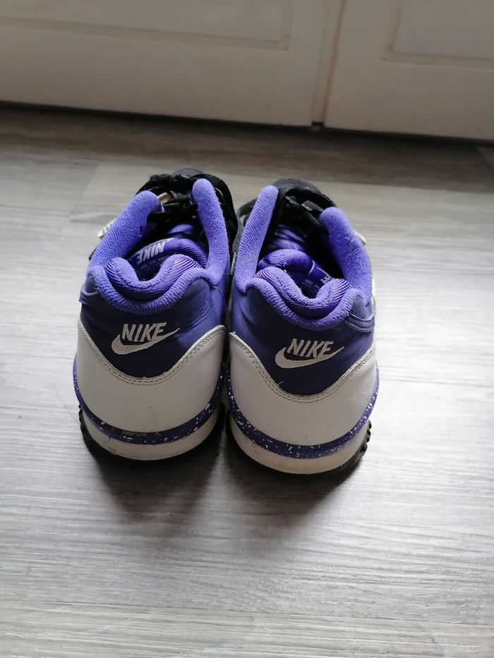 Sneaker noir pour homme avec détailles blanc et violet - NIKE - photo numéro 6