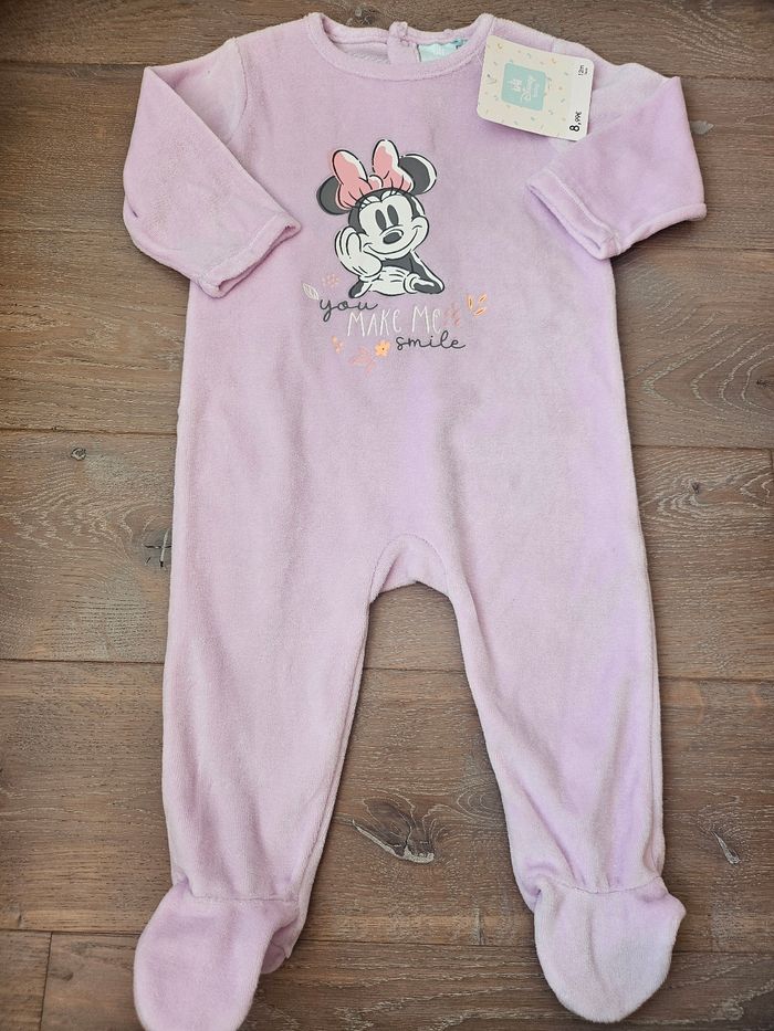 Pyjama velours fille 12 mois