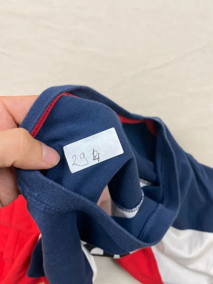 T-shirt CROP Levis, femme, bleu, blanc, rouge, S (294) - photo numéro 6
