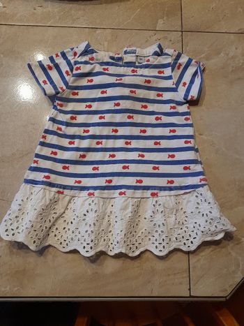 Robe été poisson 12 mois